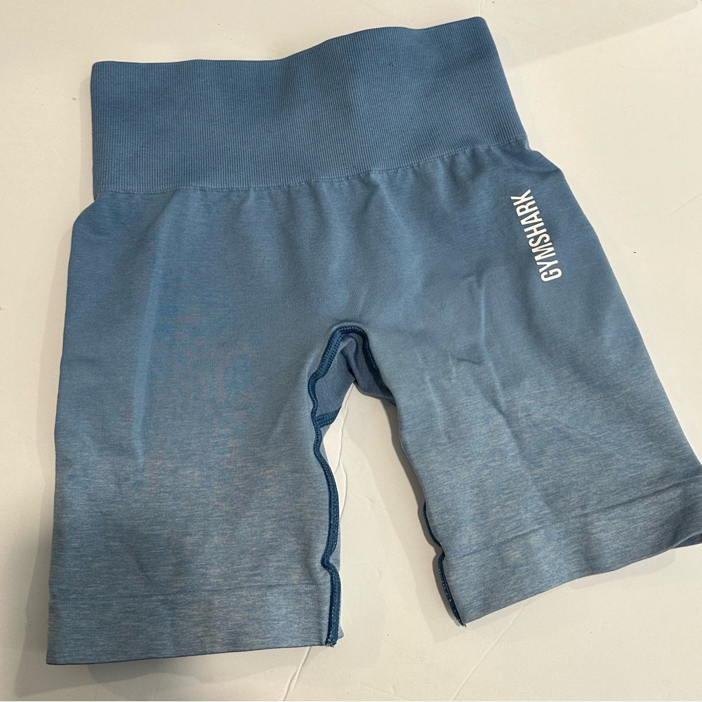 Gymshark xs shorts blue ombré